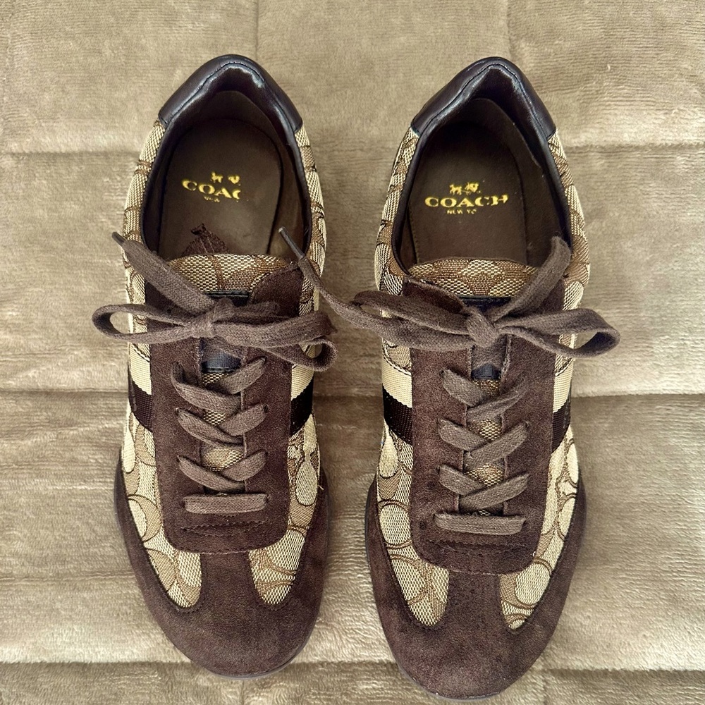 COACH Women’s Brown Sneakers